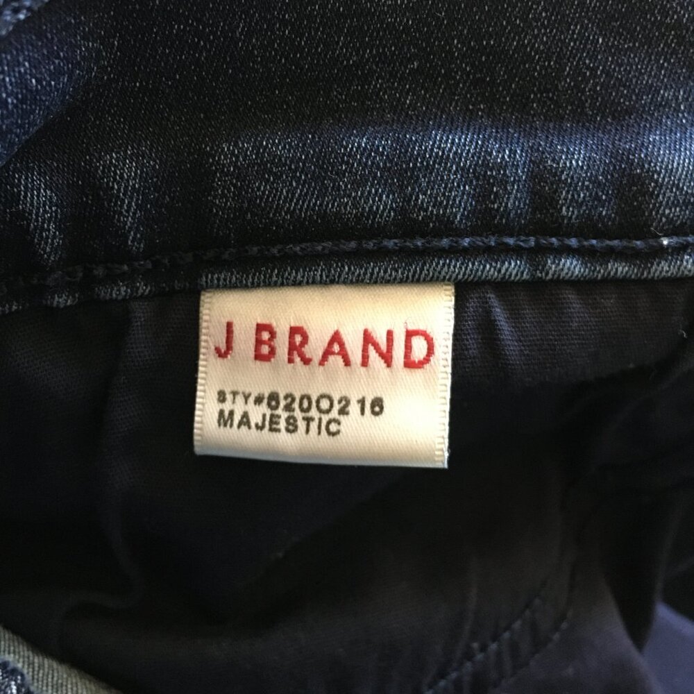 J Brand Majestic Super Skinny Jean Womens 28 Dark Wash Denim Stretch - Picture 10 of 14
